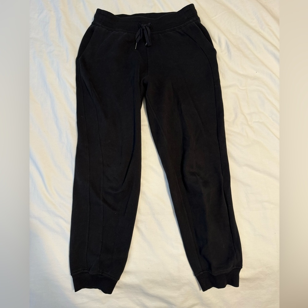Lululemon Black High-Rise Joggers